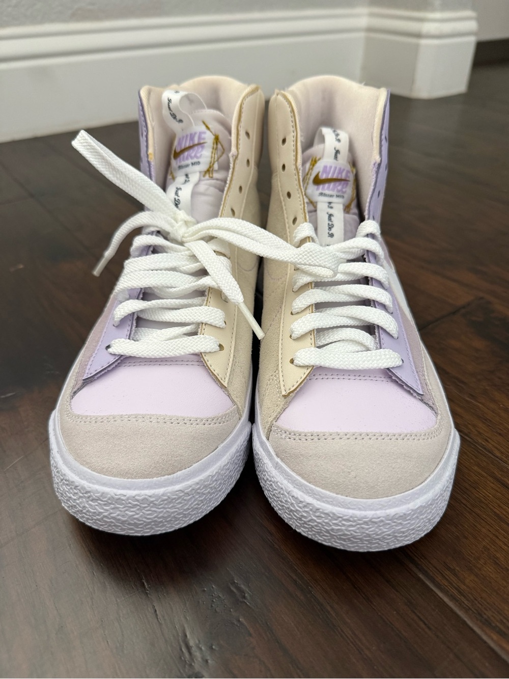 Nike Blazer Mid ’77 – Girls 6.5Y | Never Worn | Pastel Lavender/Cream